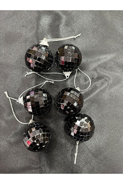 parti sürprizi Minge Disco Neagră Oglindită pentru Petrecerea de Anul Nou 4 c...