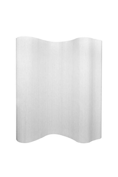 Concept Paravan de cameră, alb, 250 x 165 cm, bambus