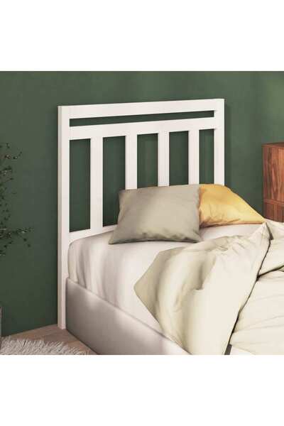 Concept Tăblie de pat, alb, 106x4x100 cm, lemn masiv de pin