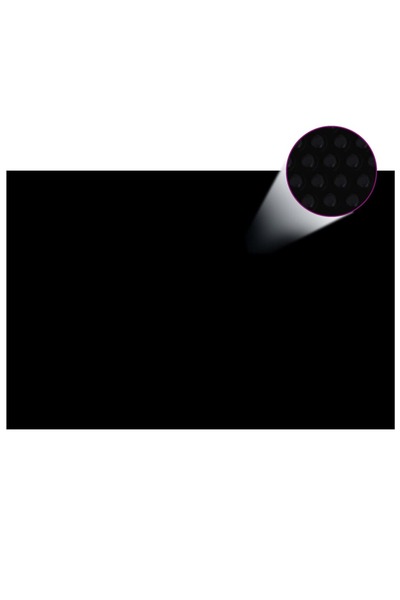 Concept Τετράγωνο ηλιακό φύλλο για θέρμανση νερού πισίνας 6 x 4 μ., Μαύρο