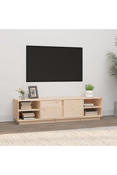 Concept Comodă TV, 156x40x40 cm, lemn masiv de pin