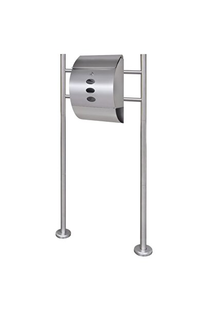 Concept Γραμματοκιβώτιο σε βάση από ανοξείδωτο χάλυβα