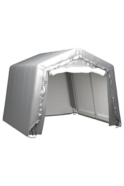 Concept Cort de depozitare, gri, 300x300 m, oțel