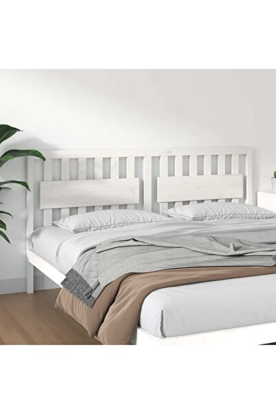 Concept Κομοδίνο, λευκό, 185,5x4x100 cm, μασίφ ξύλο πεύκου