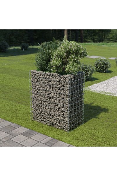 Concept Strat înălțat gabion, 90x50x100 cm, oțel galvanizat