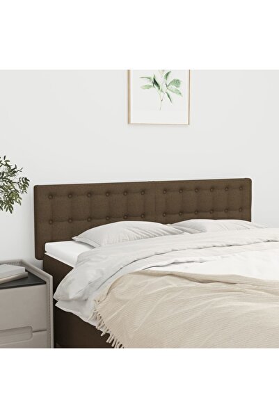 Concept Κομοδίνα, 2 τεμ., σκούρο καφέ, 72x5x78/88 cm, ύφασμα