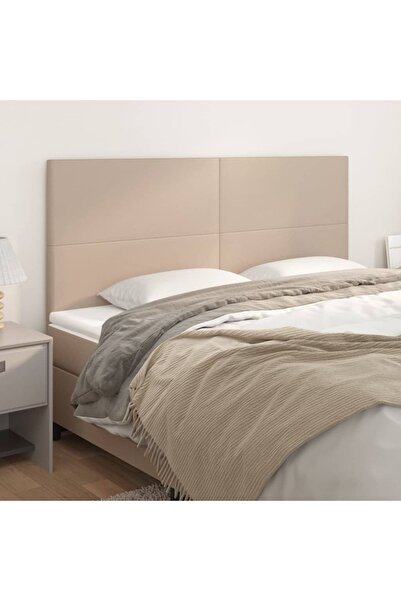 Concept Κομοδίνα 4 τεμ., καπουτσίνο 80x5x78/88 cm - οικολογικό Δερμάτινο