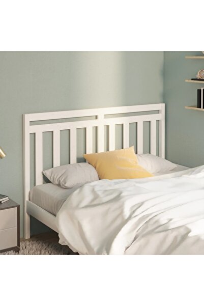 Concept Κομοδίνο, λευκό, 156x4x100 cm, μασίφ ξύλο πεύκου