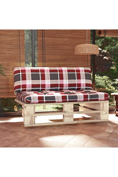 Concept Καναπές κήπου από παλέτες, επεξεργασμένο ξύλο πεύκου