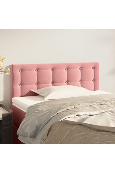 Concept Κομοδίνο, ροζ, 90x5x78/88 cm, Βελούδο