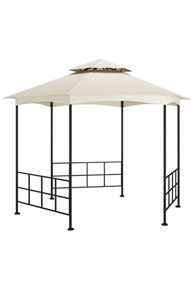 Concept Περίπτερο με πλευρικά τοιχώματα, κρεμ, 3,1x2,7 μ.