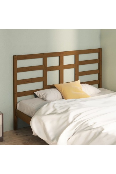 Concept Κομοδίνο, μελί καφέ, 146x4x104 cm, μασίφ ξύλο πεύκου