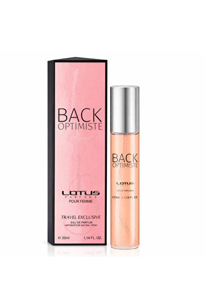 Lotus Apă de parfum Back Optimiste Travel pentru femei, EDP, 33 ml