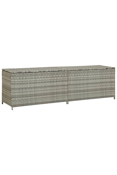 Concept Κουτί αποθήκευσης κήπου, γκρι, 200x50x60 cm, πολυρατάν