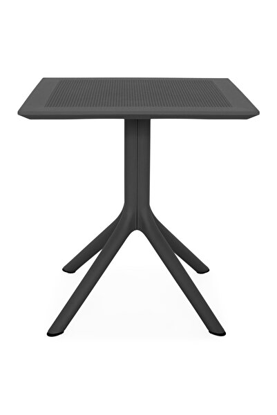 Maison Mex TIPPUS square garden/terrace table L.80 l.80 H.75 anthracite