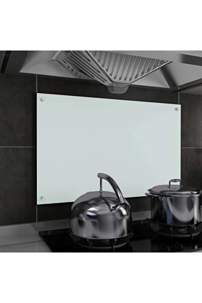 Concept Πλαίσιο κουζίνας, λευκό, 80x50 εκ., σκληρυμένο γυαλί