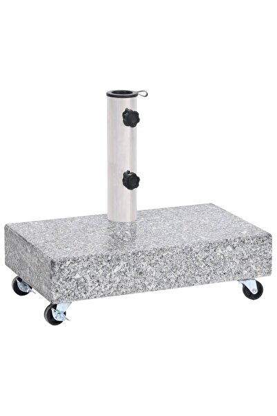 Concept Βάση ομπρέλας, ανοιχτό γκρι, 45x25x8,3 εκ., γρανίτης