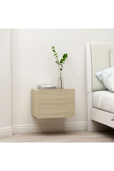 Concept Κομοδίνο, δρυς Sonoma, 40 x 30 x 30 cm, μοριοσανίδα