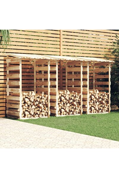 Concept Pergole cu acoperiș, 3 buc., 100x90x200 cm, lemn de pin tratat