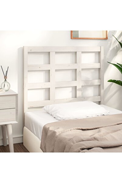 Concept Κομοδίνο, λευκό, 95,5x4x100 cm, μασίφ ξύλο πεύκου