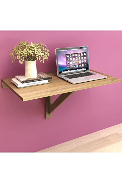 Concept Masă de perete pliabilă, culoare stejar, 100 x 60 cm