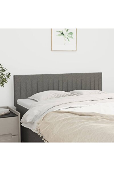 Concept Κομοδίνα, 2 τεμ., σκούρο γκρι, 72x5x78/88 cm, ύφασμα