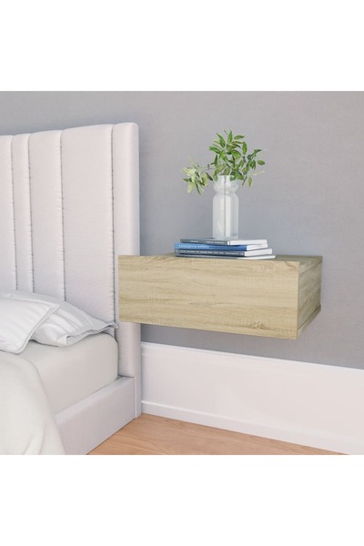 Concept Noptieră suspendată, stejar sonoma, 40x30x15 cm, PAL