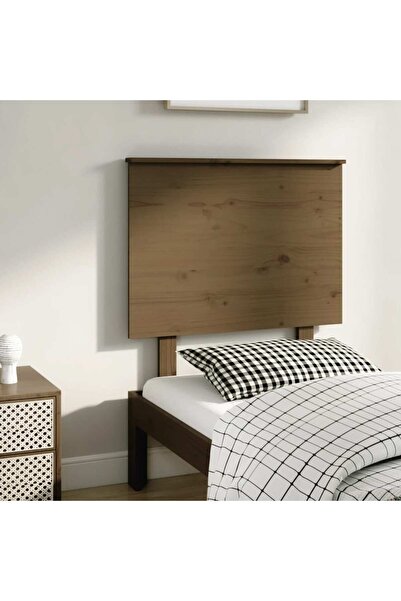 Concept Tăblie de pat, maro miere, 79x6x82,5 cm, lemn masiv de pin