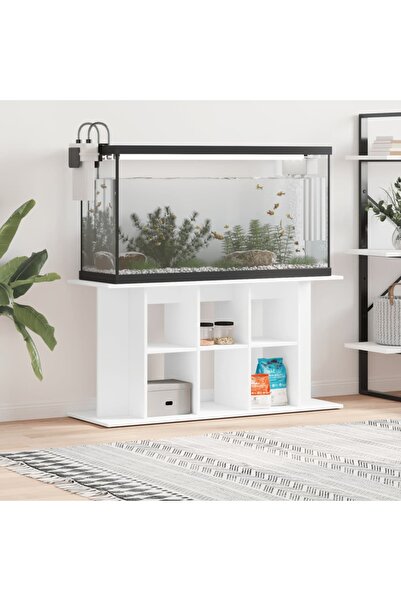 Concept Suport pentru acvariu, alb, 120x40x60 cm, lemn prelucrat