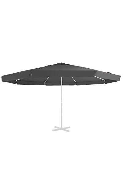 Concept Pânză de schimb umbrelă de soare de exterior, antracit, 500 cm