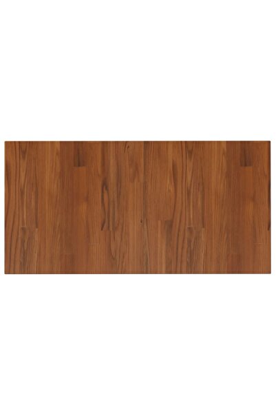 Concept Blat de baie, maro închis, 80x40x1,5 cm, lemn masiv tratat