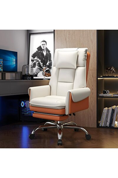 Sumkyle Office Chair with Soft Padded Cushion, Adjustable Height Swivel Compu...