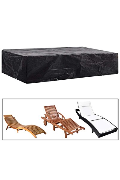 Concept Husă șezlong de grădină, 8 ocheți, 218 x 77 x 55 cm