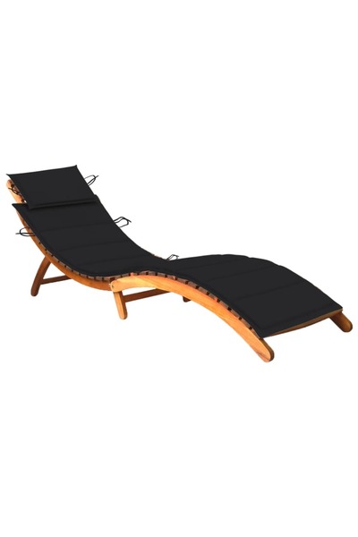 Concept Ξαπλώστρα κήπου με Μαξιλάρι, από μασίφ ξύλο ακακίας