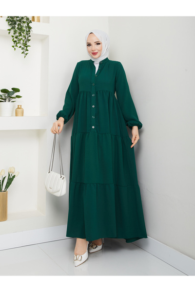 modapark.ist Women's Lace Detailed Aerobin Dress