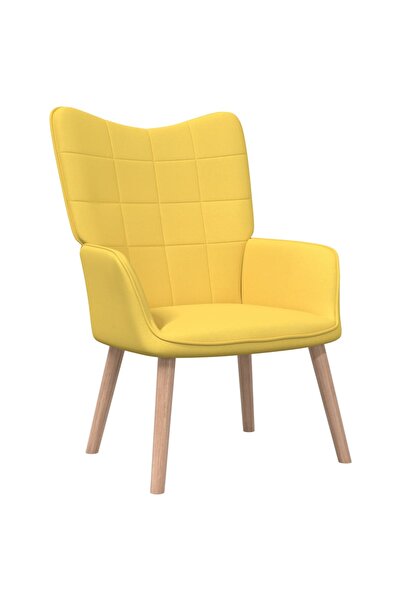 Concept Πολυθρόνα χαλάρωσης, μουσταρδί, ύφασμα