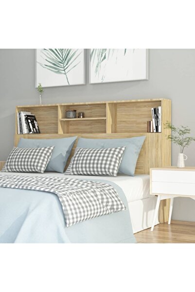 Concept Κεφαλάρι με ντουλάπα, δρυς sonoma, 160x19x103,5 εκ.