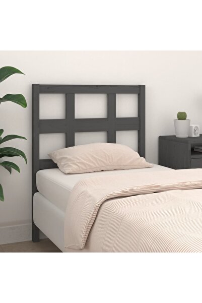 Concept Κομοδίνο, γκρι, 95,5x4x100 cm, μασίφ ξύλο πεύκου