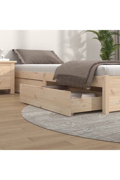 Concept Συρτάρια κρεβατιού, 4 τεμ., από μασίφ ξύλο πεύκου