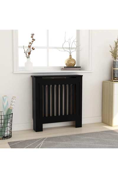 Concept Mască pentru calorifer, negru, 78 cm, MDF