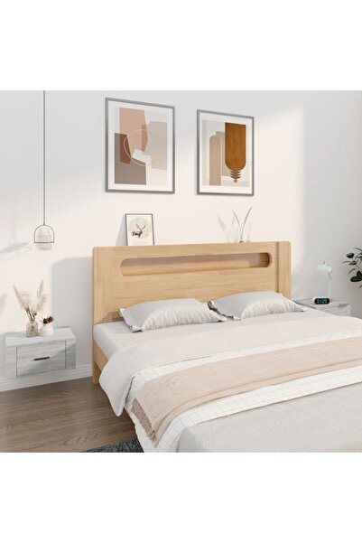 Concept Επιτοίχια κομοδίνα, 2 τεμ., γκρι sonoma, 50x36x25 εκ.