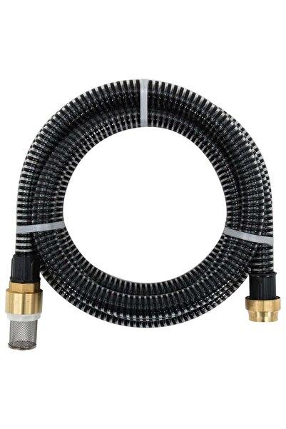 Concept Σωλήνας αναρρόφησης, ορειχάλκινοι σύνδεσμοι, μαύροι, 4 m, 25 mm