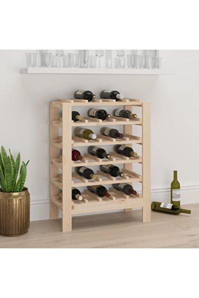 Concept Suport de vinuri, 61,5x30x82 cm, lemn masiv de pin