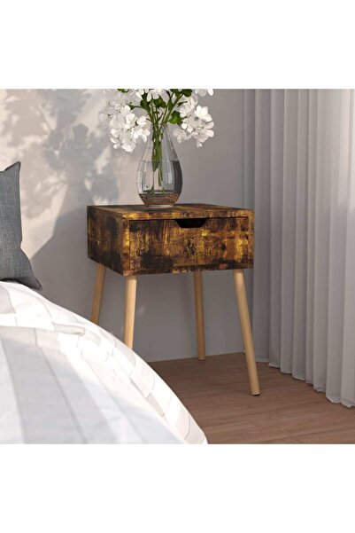 Concept Noptieră, stejar afumat, 40x40x56 cm, PAL