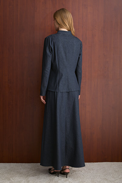 Melike Tatar denim Set cu fustă 32-2767