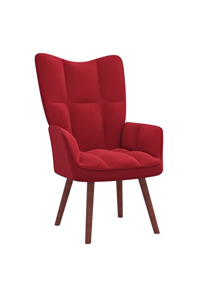 Concept Πολυθρόνα, κόκκινο του κρασιού, Βελούδο