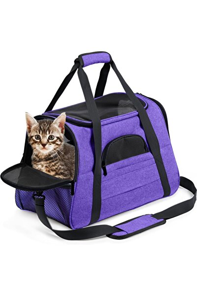 Arabest Pet Carrier Bag,with Comfortable Mattress for Outdoor Hiking Travel B...