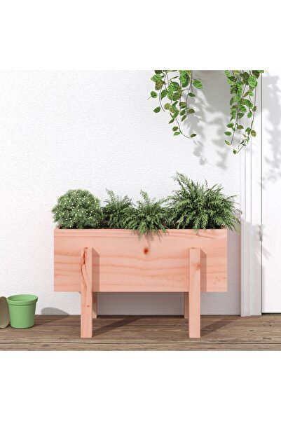 Concept Γλάστρα κήπου, 62x30x38 cm, από μασίφ ξύλο ελάτης Ντάγκλας