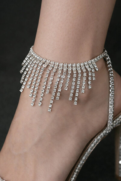 by evrenmusti Completely Stone-Engraved Anklet