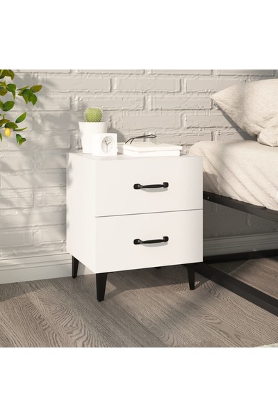 Concept Noptieră, alb, 40x35x47,5 cm